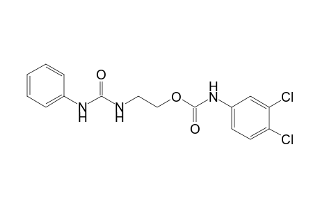 1-(2-hydroxyethyl)-3-phenylurea, 3,4-dichlorocarbanilate (ester)