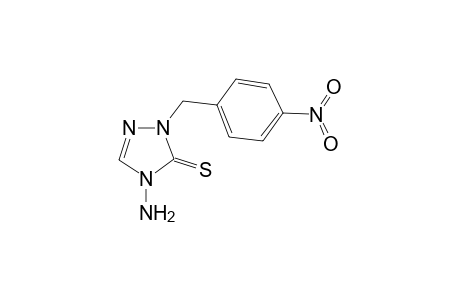 4-Amino-2-(4-nitro-benzyl)-2,4-dihydro-[1,2,4]triazole-3-thione