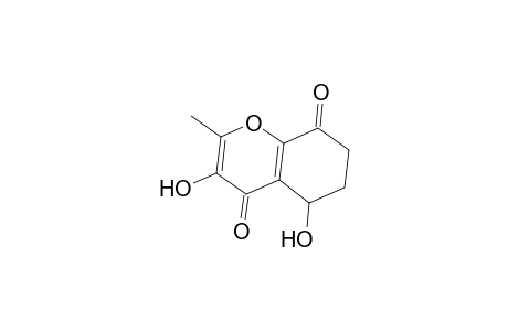 4H-1-Benzopyran-4,8(5H)-dione, 6,7-dihydro-3,5-dihydroxy-2-methyl-