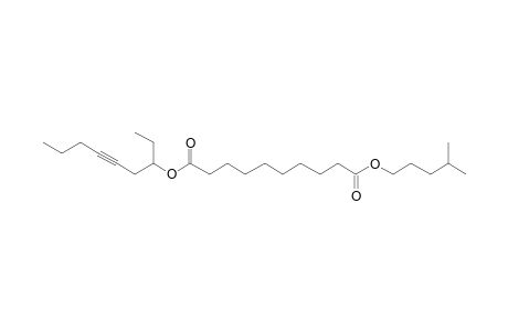 Sebacic acid, isohexyl non-5-yn-3-yl ester