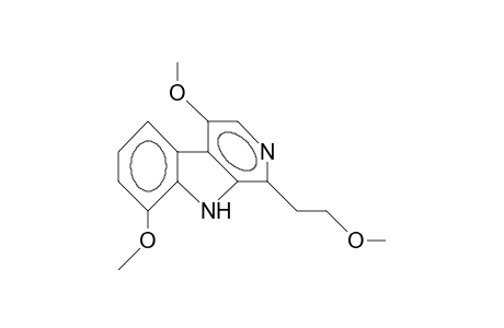 4,8-dimethoxy-1-(2-methoxyethyl)-9H-$b-carboline