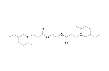 Ethylene glycol bis-(3-[2-ethyl-hexyl]-oxy)-propionate