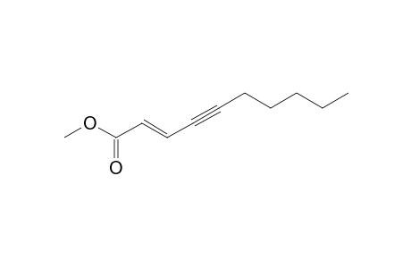 Methyl (E)-2-decen-4-ynoate
