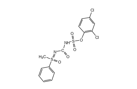 S-methyl-S-phenyl-N-(sulfocarbamoyl)sulfoximine,2,4-dichlorophenyl ester