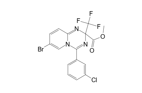 7-Bromo-4-(3-chlorophenyl)-2-(trifluoromethyl)-2-pyrido[1,2-a][1,3,5]triazinecarboxylic acid methyl ester