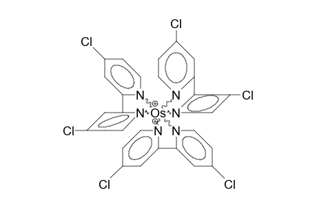 Tris(4,4'-dichloro-2,2'-bipyridyl)-osmium(ii) dication