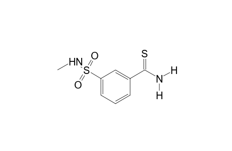 m-(methylsulfamoyl)thiobenzamide