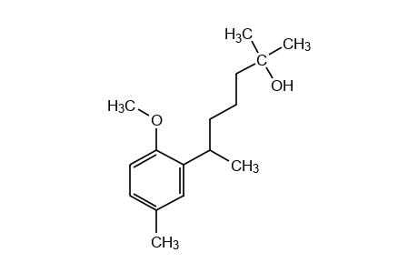 6-(6-methoxy-m-tolyl)-2-methyl-2-heptanol
