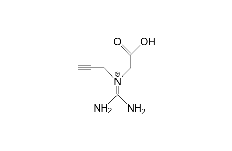 N-(2-Propynyl)-glycocyamine cation