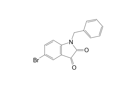 1H-Indole-2,3-dione, 5-bromo-1-(phenylmethyl)-