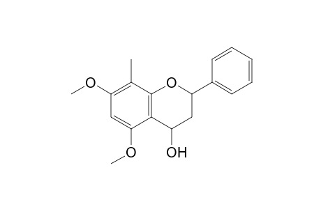 4-Hydroxy-5,7-dimethoxy-8-methylflavan