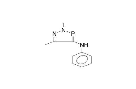 4-ANILINO-2,5-DIMETHYL-1,2,3-DIAZAPHOSPHOLE