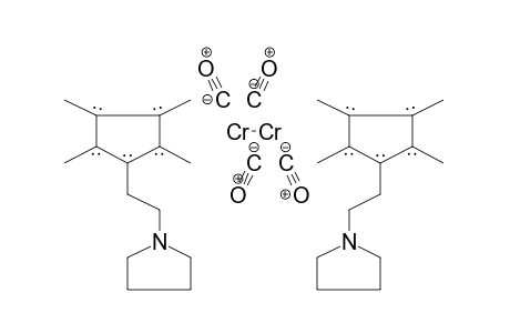 Chromium, (dicarbonyl)(2-pyrrolidinylethyl-.eta.-5-tetramethylcyclopentadienyl), Dimer