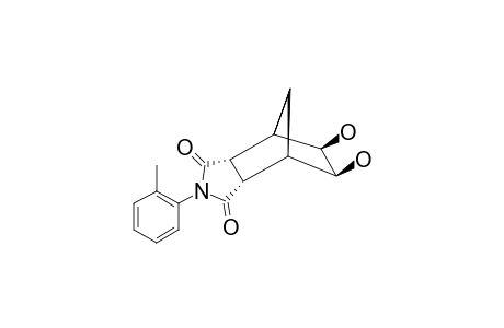 ANTI-ENDO-CIS-N-(ORTHO-TOLYL)-5,6-DIHYDROXY-BICYCLO-[2.2.1]-HEPTANE-2,3-DICARBOXIMIDE