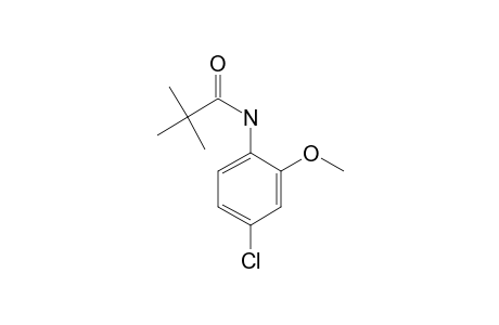 Pivalamide, N-(4-chloro-2-methoxyphenyl)-