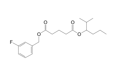 Glutaric acid, 3-fluorobenzyl 2-methylhex-3-yl ester