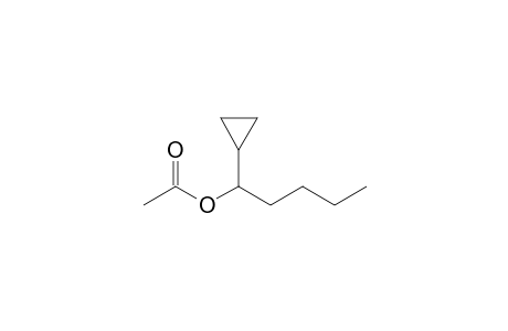 1-Cyclopropylpentyl acetate