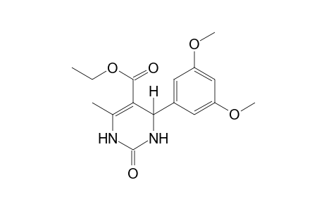 4-(3,5-dimethoxyphenyl)-6-methyl-2-oxo-1,2,3,4-tetrahydro-5-pyrimidinecarboxylic acid, ethyl ester