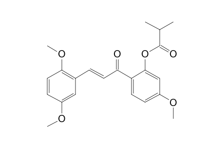 2'-Hydroxy-2,4',5-trimethoxychalcone, 2-methylpropionate