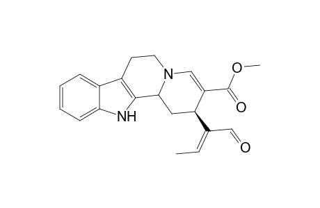 18,19-Secoyohimban-19-oic acid, 16,17,20,21-tetradehydro-16-formyl-, methyl ester, (15beta,16E)-