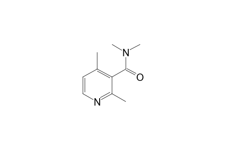 (+/-)-N,N,2,4-tetramethylnicotinamide