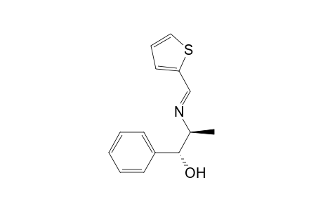 Benzenemethanol, .alpha.-[1-[(2-thienylmethylene)amino]ethyl]-, (R*,S*)-