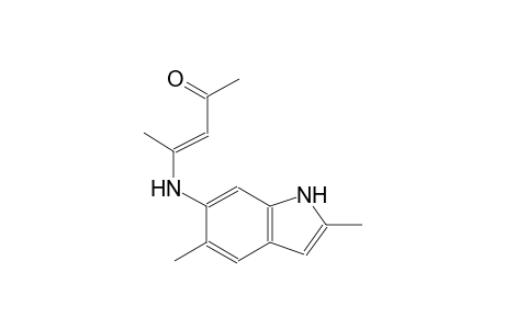 3-penten-2-one, 4-[(2,5-dimethyl-1H-indol-6-yl)amino]-, (3E)-