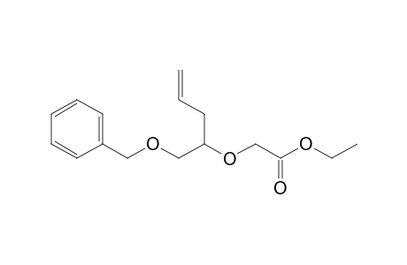Ethyl 4-benzyloxymethyl-3-oxahept-6-enoate