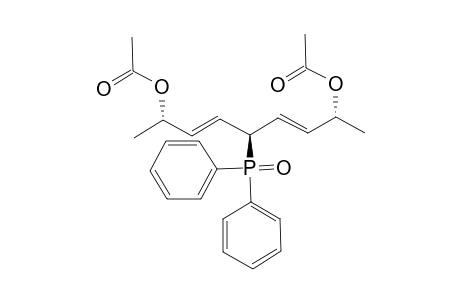 (2RS,5SR,8SR)-(E,E)-5-DIPHENYLPHOSPHONYL-NONA-3,6-DIENE-2,8-DIYL-DIACETATE;anti-anti-ISOMER