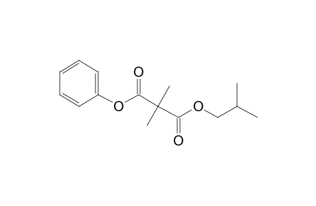 Dimethylmalonic acid, isobutyl phenyl ester