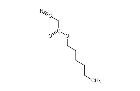 cyanoacetic acid, hexyl ester
