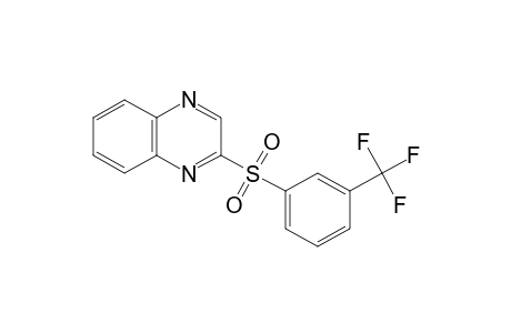 2-[(alpha,alpha,alpha-TRIFLUORO-m-TOLYL)SULFONYL]QUINOXALINE