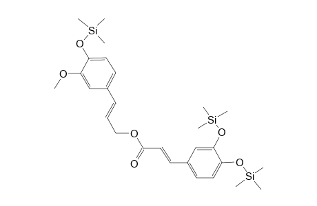 Coniferyl caffeate, tri-TMS