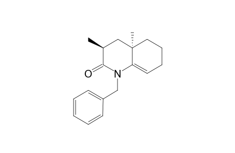 trans-1-Benzyl-3,5-dimethyl-2-oxo-1,2,3,4,4a,5,6,7-octahydroquinoline