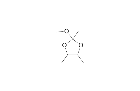 2-Methoxy-2,4,5-trimethyl-1,3-dioxolane