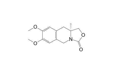 7,8-Dimethoxy-10a-methyl-10,10a-dihydro-1H,5H-[1,3]oxazolo[3,4-b]isoquinolin-3-one