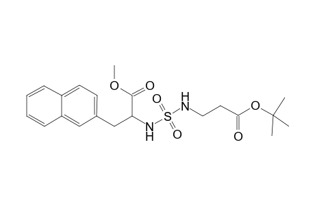 Methyl 2-{2'-[(t-butoxycarbonyl)ethyl]amino)sulfonyl]amino}-3-(naphthalen-2"-yl)propanoate