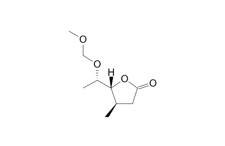 (4R,5R,1'S)-5-[1'-((Methoxy)methoxy)ethyl]-4-methyl-2(5H)-furanone