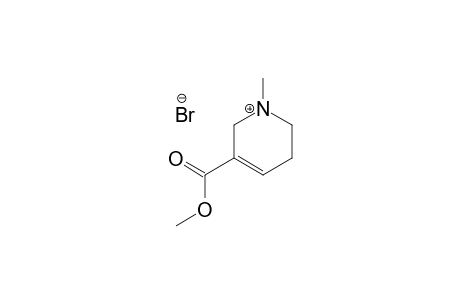 1-methyl-1,2,5,6-tetrahydronicotinic acid, methyl ester, hydrobromide
