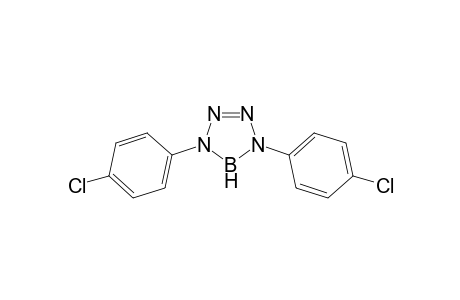 .delta.2-Tetrazaboroline, 1,4-bis(p-chlorophenyl)-
