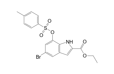 Ethyl 5-bromo-7-(p-toluenesulfonyl)indole-2-carboxylate