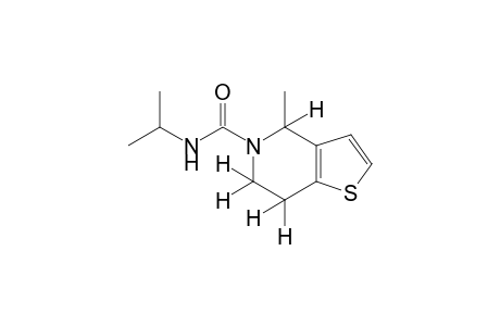 N-isopropyl-4-methyl-4,5,6,7-tetrahydrothieno[3,2-c]pyridine-5-carboxamide