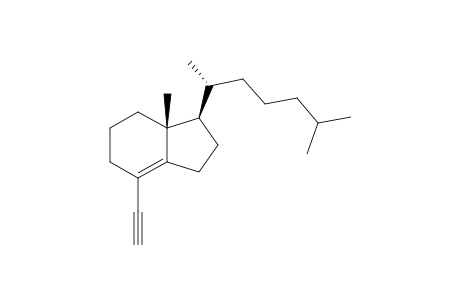 DE-A,B-8-ETHYNYL-CHOLEST-8(14)-ENE;(VITAMIN-D-DERIVATIVE)