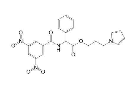 (R/S)-(-/+)-3-(1-pyrrolyl)propyl-N-(3,5-dinitrobenzoyl)-.alpha.-phenylglycine