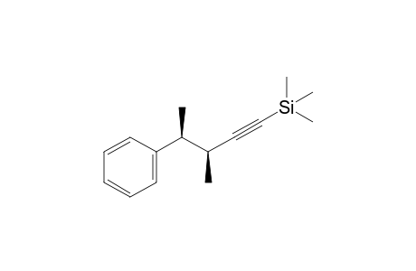 Trimthyl-[(3S,4R)-3-methyl-4-phenyl-1-pentynyl]silane