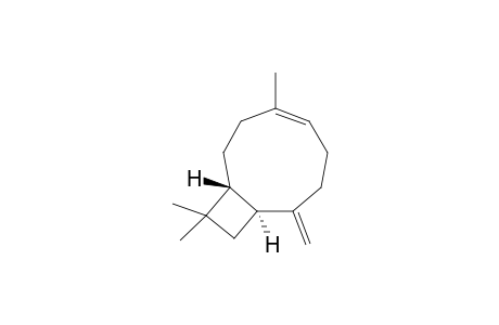 CARYOPHYLLENE;(1R,9S,4E)-4,11,11-TRIMETHYL-8-METHYLIDENE-BICYCLO-[7.2.0]-UNDEC-4-ENE;CONFORMER-22A