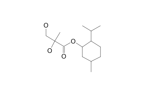 Menthol, (2,3-dihydroxy-2-methyl)propanate (ester)