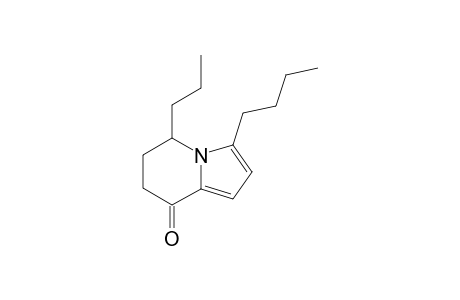 3-Butyl-5-propyl-8-oxo-5,6,7,8-tetrahydroindolizine