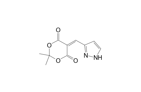 1,3-Dioxane-4,6-dione, 2,2-dimethyl-5-(1H-pyrazol-3-ylmethylene)-