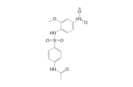 Acetamide, N-[4-[[(2-methoxy-4-nitrophenyl)amino]sulfonyl]phenyl]-